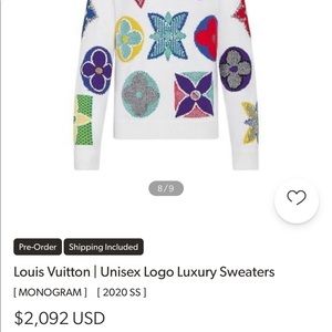 Sweater Louis Vuitton size L